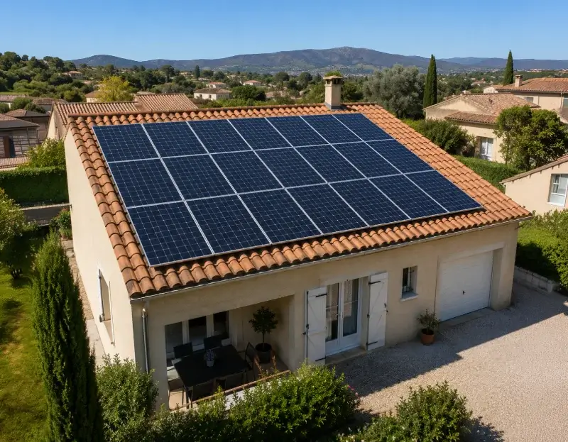 Prime à l'autoconsommation panneaux solaires Léognan — aide financière de l'État